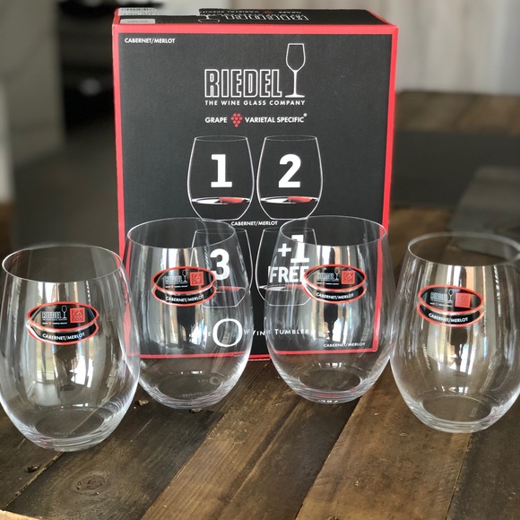 🚫SOLD🚫RIEDEL O WINE GLASSES CABERNET/MERLOT - Picture 1 of 7